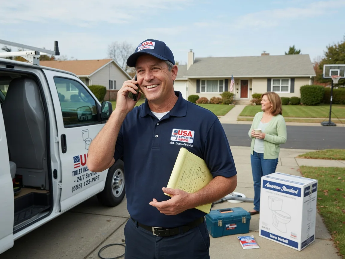 Toilet Installation Brillion, WI FAQs